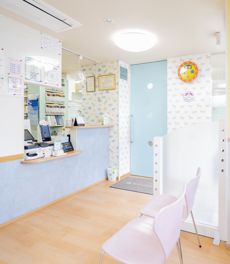 親子の笑顔があふれる空間 楽しみながらお子さんの口腔環境を守っていきます